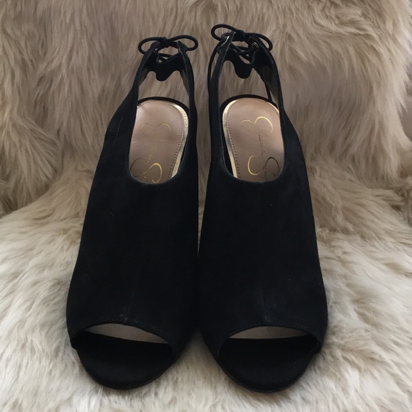 *NEW* JESSICA SIMPSON “CANDINE2” Peeptoe Booties - Picture 5 of 6